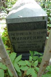 Мулярский Григорий Ментьевич, Москва, Востряковское кладбище